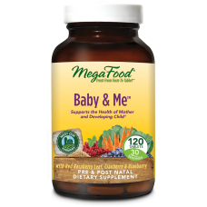 MegaFood Baby & Me™(MegaFood 1代孕妇复合营养补充，120粒)