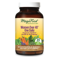 MegaFood Women Over 40™ One Daily(MegaFood 女士复合维生素，适合40岁以上女士，90粒)