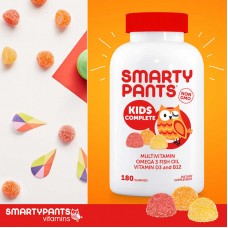 SmartyPants Kids Complete Multivitamin, 180 Gummies(SmartyPants 儿童复合维生素补充，180粒软糖)