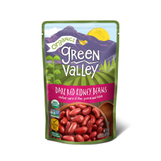 Green Valley Organics Dark Red Kidney Bean Pouch(Green Valley有机红豆)