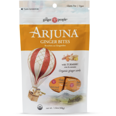 Arjuna® Organic Ginger Bites With Turmeric(有机生姜粒混合姜黄软糖)