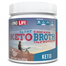 LonoLife Keto Chicken Bone Broth with 5g Fat, 10g Protein( LonoLife Keto鸡骨汤，含5克脂肪，10克蛋白质)