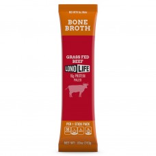 LonoLife Grass-Fed Beef Bone Broth Powder with 10g Protein(含有10克蛋白质的LonoLife草食牛肉骨粉，10包装)